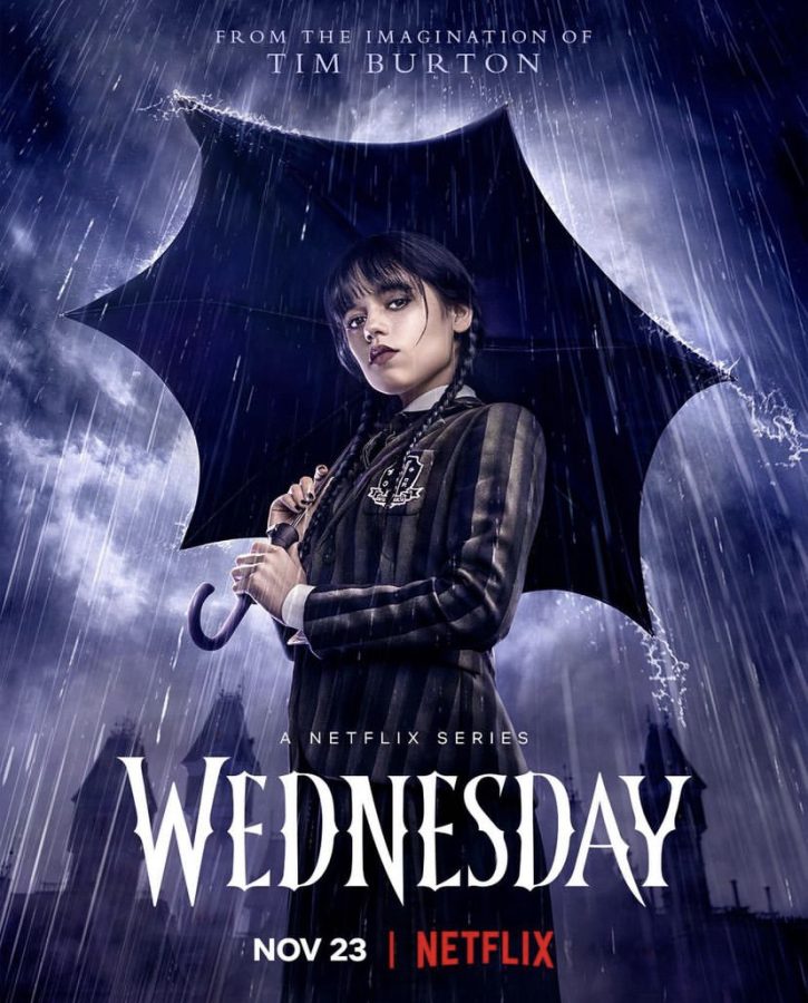 The new release of Wednesday continues to follow the cooky Addams Family and the journey of their daughter Wednesday at boarding school. The praise that’s followed has turned many heads to enjoy the mystery and ‘dead inside’ personality of the character’s story. Photo courtesy of Wednesday Netflix Instagram account. 