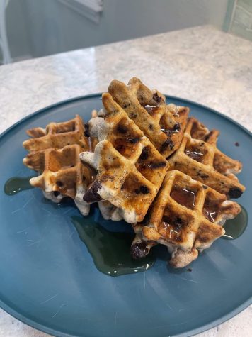 Breakfast for Lunch: Oreo Waffles