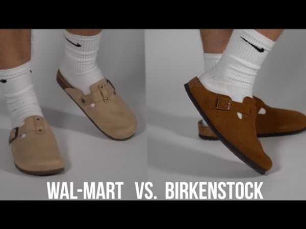 Pictured above shows a comparison of Birkenstock Boston clogs to a similar dupe. In many ways dupes can be better than  the original, but it depends on the product. Photo courtesy of Jimaaaaa on YouTube.