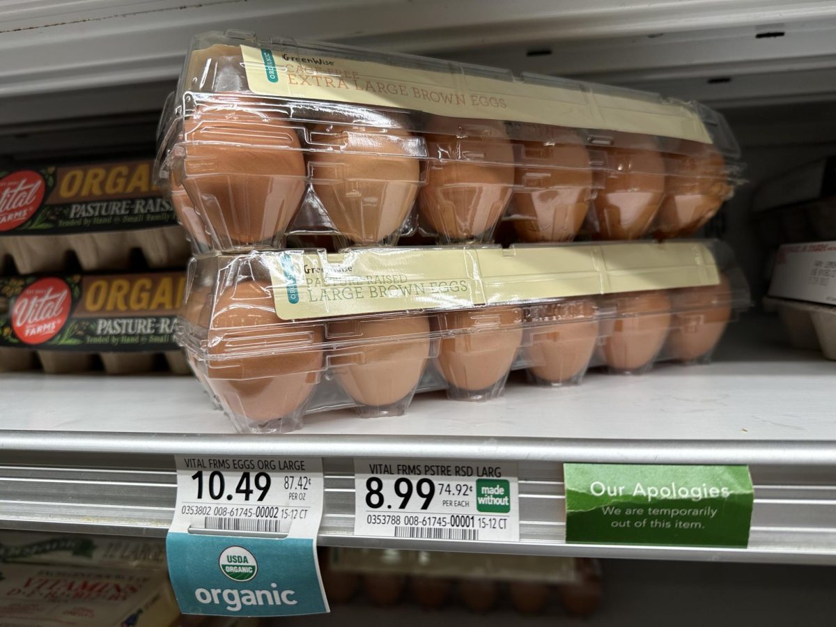 Eggs are varying in prices, along with many other everyday items. Inflation is causing simple items to be unaffordable. 