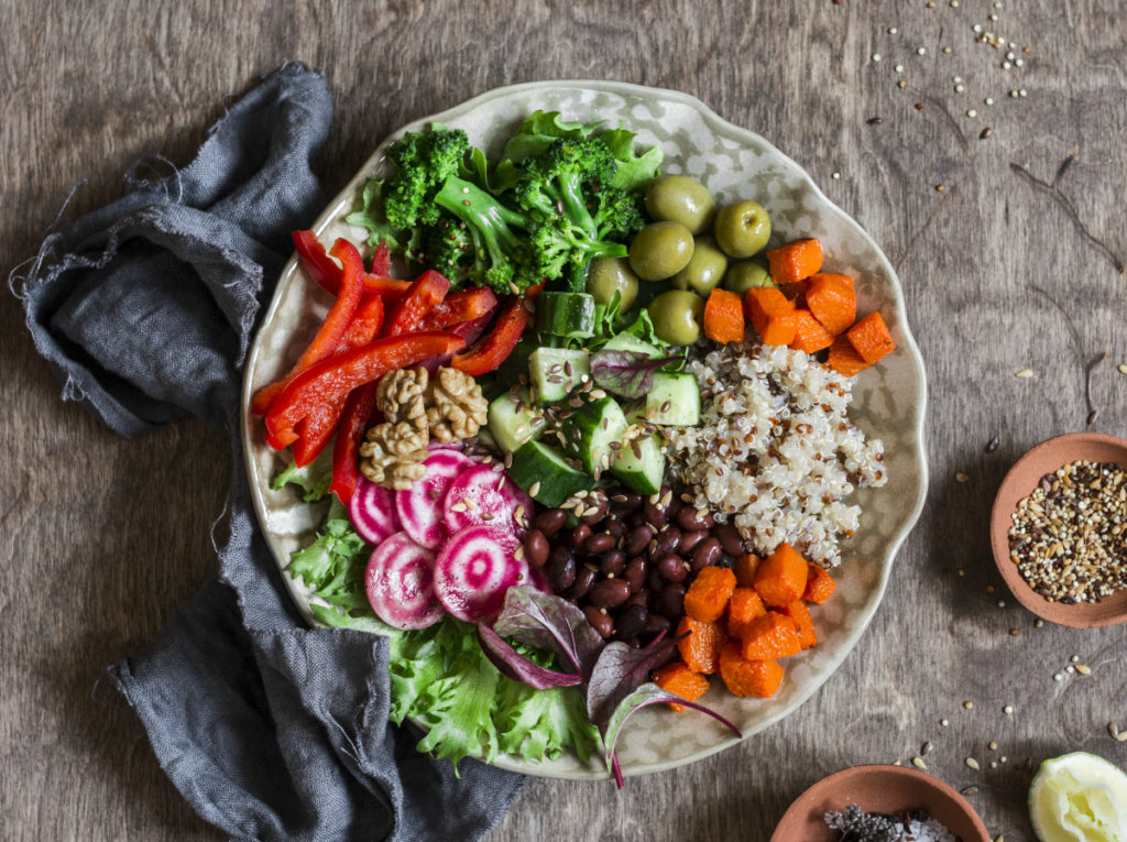 A Buddha Bowl is a single-bowl vegan meal. The Revelation's Cafe has been serving plant-based food to foodies in Lutz since 2019. Photo courtesy of Ordinary Vegan.